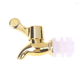 Bathroom Sink Faucets Gold Leak Proof Faucet Water Tap Plastic Glass Wine Bottle Jar Barrel Tank With Philtre Valve