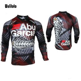 Cycling Shirts Tops Summer longsleeved fishing shirt breathable and quickdrying outdoor mens clothes 230613