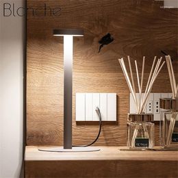 Table Lamps Modern Restaurant Bar Led T Shape 3000K Warmth Lights For Home Bedroom Bedside Living Room Study Desk