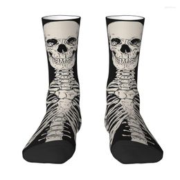 Men's Socks Skeleton Giving Men's Crew Unisex Fashion 3D Print Funny Skull Dress