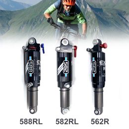 Bike Groupsets KS EXAform 588RL for Mountain scooter Air Shock Absorber 150165185190mm Chamber Damping Adjustable MTB Rear 230612