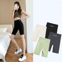 Women's Leggings Women Sharkskin Pants Skinny Summer Short Booty Lifting Outdoor Sports High Waist Riding Yoga Running Wear