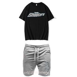 Men's T-Shirts TRAPSTAR Tshirt and Shorts 2 Piece Set Tracksuit Summer Sportswear Fitness Cotton Short Sleeve Tops 5 Points Pants Jogger Suit 230613