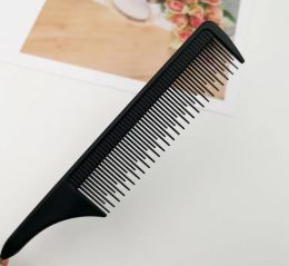 Professional Anti-Static Rat tail comb Metal salon use hair brush hairstyle beauty tool Top Quality