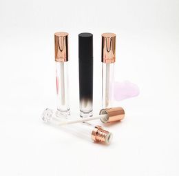 Photography 100 Pcs 5.5ml Empty Lip Gloss Tube, Rose Gold Lipgloss Tube Packing