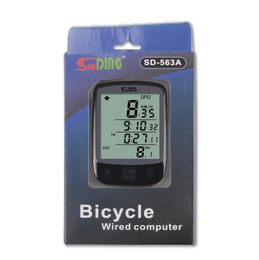 Waterproof Bicycle Computer With Backlight Wired Bicycle Computer Bike Speedometer Odometer Bike Stopwatch