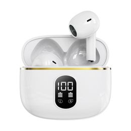 X87 Bluetooth 5.3 TWS Wireless Headphones with LED Display Stereo Headset Touch Control Earbuds Noise Reduction for phone With Retail Package