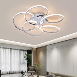 Chandeliers Modern Chandelier Lamp Lustre Gold/Chrome Plated Ceiling Bed Room Living Decoration Led Lights