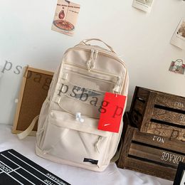 Rosa Sugao-Rucksack, Designer-Luxus-Reisetasche, Geldbörse, Aufdruck, Brief, Mode, Studenten-Schultasche, Nylon, große Kapazität, hochwertiger Rucksack, Einkaufstasche 0613-32