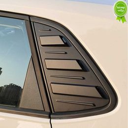 New For VW POLO 2011-2019 For Volkswagen POLO Plus 2019 Car Rear Window Shutter Cover Trim Window Louver Side Vent Trim Accessories