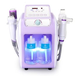 Face Massager Peneelily Hydro Microcurrent LED Deep Cleans Pores Stubborn Acne Skin Rejuvenation Machine 230612