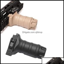 Others Tactical Accessories Gear Hunting Rifle Ar15 Quick Detach Lock Black Tan Vertical Grip Short Version Parts Drop Delivery 202755