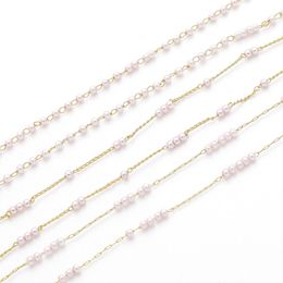 Chains for Diy Jewelry Making Supplies Kits 14k Gold Plated for Adults Materials Accessories Findings & Components