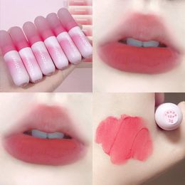 Lip Gloss Velvet MaMousse Mud Glaze Moisturising Lipstick Pink Natural Nude Long Lasting Makeup