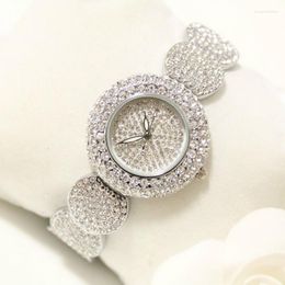 Wristwatches Luxury Women Watches Diamond Montre Famous Elegant Bracelet Dress Ladies Wristwatch Relogios Femininos Saat Gold Watch