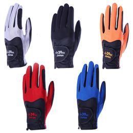 Cycling Gloves Men Golf Colour Mixing 5PcsLot NonSlip Sport and Accessorie 230612