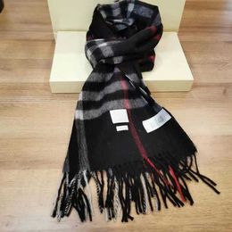 Winter 100% cashmere designer scarf high-grade soft thick fashion mens womens luxury scarves neutral classic plaid large plaid cape imitation 5 colors 51D74