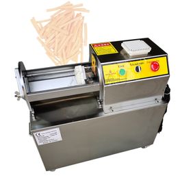 Commercial Fruit Vegetable Strip Cutting Machine Automatic Radish Potato Machine Electric Fries Machine