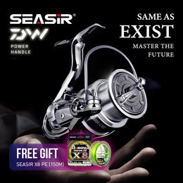 Baitcasting Reels SEASIR DW POWER HANDLE Metal Exsit'Same High Quality Spinning Reel Drag 16KG 10 1BB 6.3 1 Gear Ratio Saltwater Fishing Tackle 230613