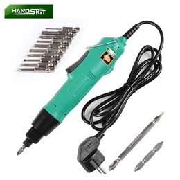 Schroevendraaiers HANDSKIT Precision Screwdriver Set Adjustable Speed Electric Impact Screw Driver Portable Home Improvement Screwdriver Bit Set