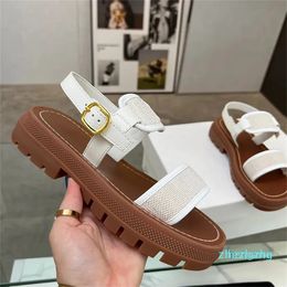 2023-Womens Sandals Square Toe Vintage Roman sandals Beach sandal Provide Relaxed Style platform sandals