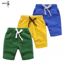 Shorts Baby Clothing Boys High Quality Colourful Summer Fashion Cotton Trousers Kids Solid Beach Childrens Pants 230613