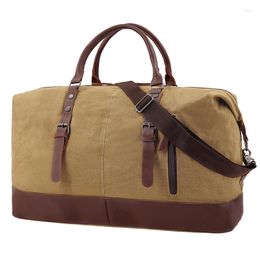 Duffel Bags Weekender Man Large Capacity Casual Canvas Luggage Outdoor Travel Duffle Male Tote Bag