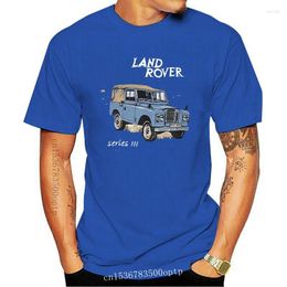 Men's T Shirts Land Harajuku Shirt For Men Rover Series 3 Ash Grey Or Natural Siii Available In 5 Sizes