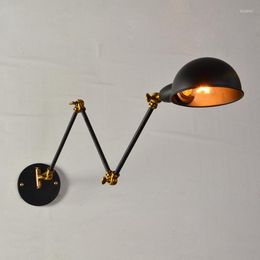 Wall Lamps Lantern Sconces Lamp Retro Nicho De Parede Led Mount Light Laundry Room Decor Black Bathroom Fixtures