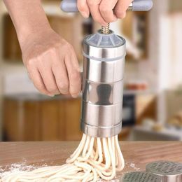 Makers Household Manual Noodle Maker Stainless Steel Fresh Pasta Machine Small Noodle Press Pasta Roller Machine Kitchen Tools