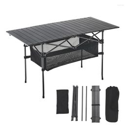 Camp Furniture Outdoor Folding Table Chair Camping Aluminium Alloy Picnic Water Density Durable For 140 70 70CM