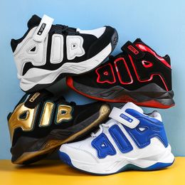 Athletic Outdoor Children Sport Basketball Boots Baby Boys Girls Training Running Teens Kids School Toddler Sneakers Tennis Casual Basket Shoes 230612