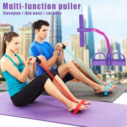 Resistance Bands Multifunctional Sports Fitness Yoga Belt Equipment MultiFunction Puller Pedals Elastic Legs Pull Tension Body Shaping 230612
