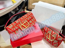 Mini Locos Bags designer bag the tote bag woman handbag luxury crossbody handbags fashion saddle lady purses Gold Letter Cowhide Leather 5A