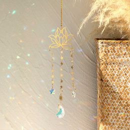 Garden Decorations Crystal Wind Chimes Glass Sun Prism Maker Window Garden Decoration Outdoor Gift