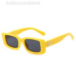 Frames Fashion offss White Luxury Sunglasses Style Square Brand Men Women Sunglass x Black Frame Eyewear Trend Sun Glasses Bright 333u