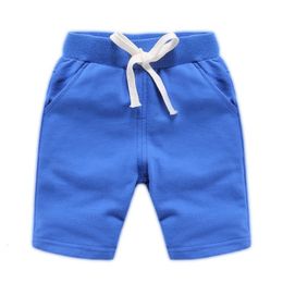 Shorts Summer for Boys Girls Cotton Solid Colour Children Panties Elastic Waist Beach Short Sports Pant Toddler Kids Clothes 230613