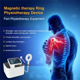 Pain treatment Pain Relief Newest physiotherapy magnetic Therapy Super Transduction Ring Body Sculpting Magnetotherapy Machine