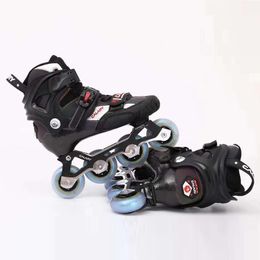 Inline Roller Skates EUR size 28-37 Adjustable Child Inline Skates Carbon Fiber Kid's Roller Skating Shoes Slalom Sliding Patines Similar As SEBA 230612