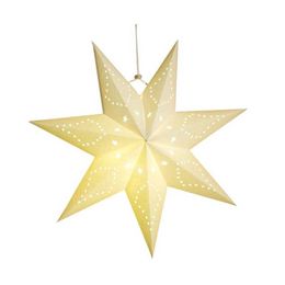 Garden Decorations 45cm Hollow Out Star Paper Lamp Cover Lampshade Decorations Lamp Cover Window Grille Home Bedroom Night Light Cover