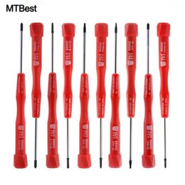 Schroevendraaier 10Pcs/Set Magnetic Screwdriver Set Torx Pentalobe TType Phillips Flatted for Samsung Huawei Mobile Phone Tablet PC Repair Tool