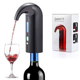 Bar Tools Electric Wine Pourer Aerator Dispenser Pump USB Rechargeable Cider Decanter Accessories For Home Use 230612