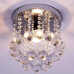 Ceiling Lights Crystal Lamp Post-modern Luxury Minimalist Corridor Bar Balcony Bedroom Mini Atmosphere