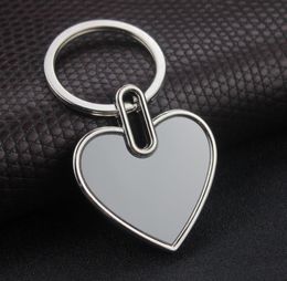 100PCS Private Custom Fashion Logo Anti-lost card Keychains Heart Round Personalized Keychain Hand laser Carved Car Keyring
