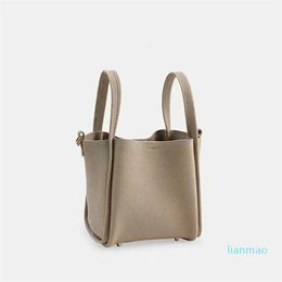 Evening Bags shoulder bags Song monts Vegetable Basket Bag Female Designer Tote Top Layer Large Capacity Commuter