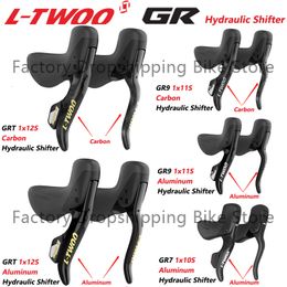 Bike Groupsets Ltwoo GRTGR9GR7 Hydraulic Bicycle Disc Brake Shifter Levers 1x121x111x10 Speed Carbon Fibre Switch For Gravel Road 230612