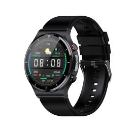 E88 smartwatch ECG+PPG electrocardiogram blood oxygen temperature heart rate health monitoring wireless waterproof charging