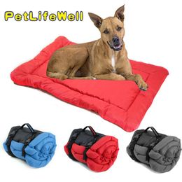 Pens Dog Bed Blanket Portable Dog Cushion Mat Waterproof Outdoor Kennel Foldable Pet Breathable Beds For Puppy Kennel Bed For Cats