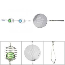 Garden Decorations Wind Chimes Music Spiral Crystal Ball Wind For Indoor And Outdoor Nordic Room Decoration Home Decor