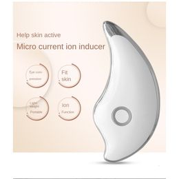 Face Massager Micro current beauty instrument face lift roller home rejuvenation introducer V massage machine 230613